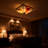15.74-inch Tiffany-style Stained Glass Ceiling Light - E26 Base / Wall Switch