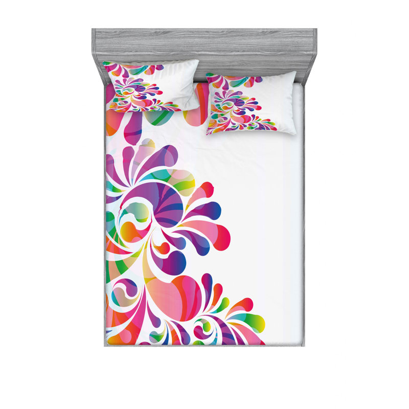 Microfiber Sheet Set, Full/Double Sheet Set with Fitted Sheet