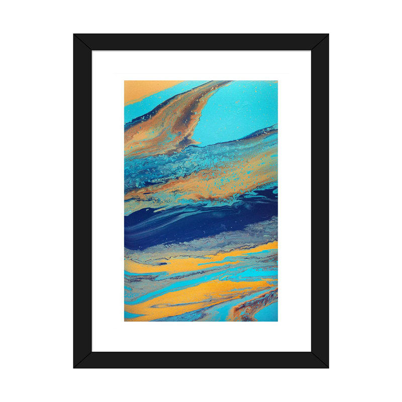 «Image Jasper» par Spell rebond Fine Art - reproduction d'art, H 24 po x l 16 po x P 1 po, Blanc, Papier encadré noir