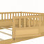 Lit de plancher avec lattes de soutien-793752223-793752222