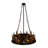 Morrigan 20 - Light Dimmable Drum Chandelier