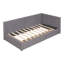 Lit de jour en tissu d'ameublement (gris)-355649868