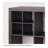 Quad Shelf Cube Organizer Insert, Tobacco Oak