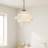 Silma 3 Dimmable Light Alabaster in Chandelier