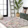 Modern Persian Boho Floral Beige/Multi Rug