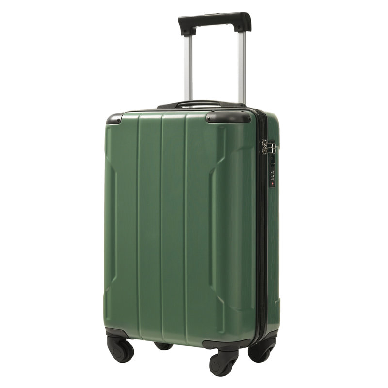 Bagage à main 20 pouces Hardshell, Blackish Green