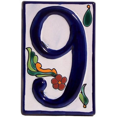 Numéro de maison TalaMex Colonial Talavera