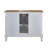 Ajub 48 " W Freestanding Standard Free Standing Single Double Single Vanity Bathroom Vanity With Stone Top-21259216