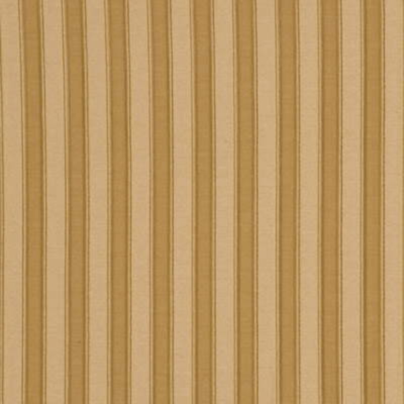 Pleated Striped Silk Fabric, Corn/Cream