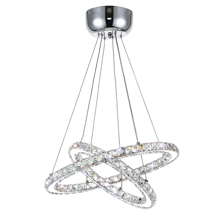 Mcelligott LED Geometric Chandelier