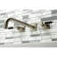 Kingston Brass KS6058DKL Kaiser Wall Mount Tub Faucet, Brushed Nickel-54822311