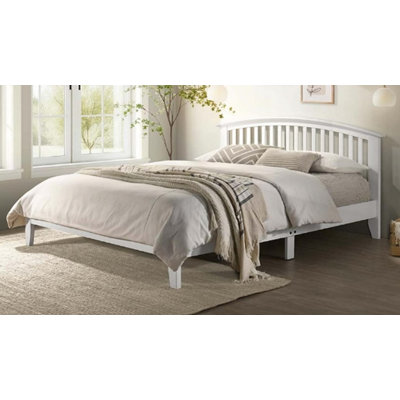 Bed White Queen