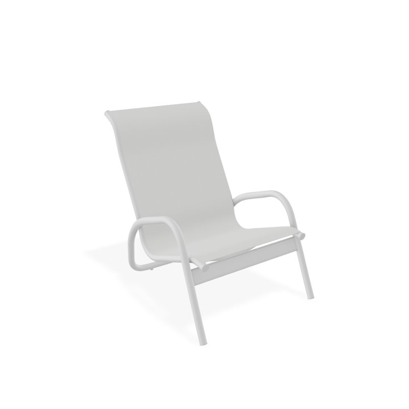 Gardenella Patio Chair, White, White