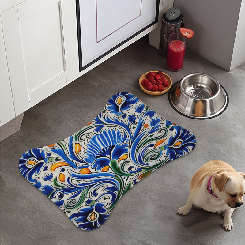 Artistic Tiles - Tapis d'alimentation en os 1 pièce