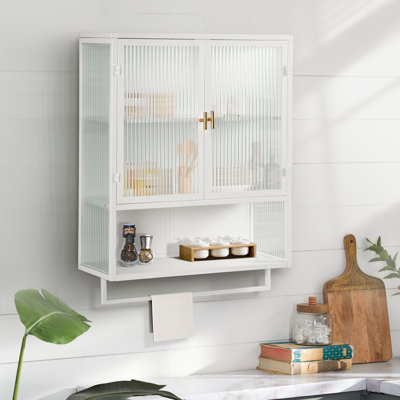 Armoire à pharmacie encastrée ou à fixation en surface Quitterie