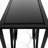 Suffolk 13.75 " W Glass Top Console Table