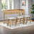 4-Piece Dining Bar Table Set With 3 Upholstered Stools, Multifunctional Dining Table With 3 Drawers,USB Port And A Power Strip