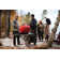 Napoleon TravelQ 285X Portable Propane Gas Grill and Scissor Cart with Griddle