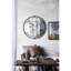 Miroir décoratif décoratif - cadre mural en métal, 31,5 x 0,7 x 31,5 po, noir, 15,8 lb, mur 31,5 x 0,7 x 31,5 po, 15,8 lb