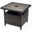 Latassha Wicker Side Table with Umbrella Hole-1252982730