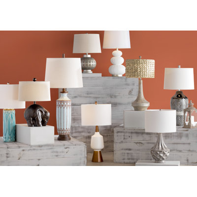 Claudette Resin Table Lamp