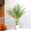 Faux palmier en pot blanc-92330803