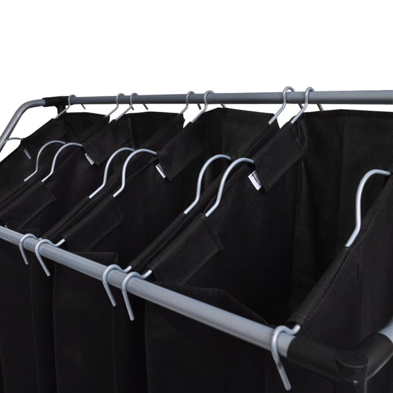 Plastic Rolling Laundry Sorter