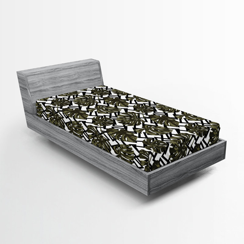 Drap-housse Ambesonne Monstera