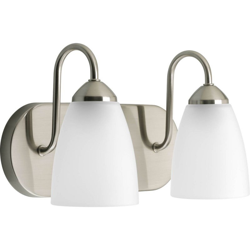 Carilynn 2 - Light Dimmable Vanity Light, Brushed Nickel