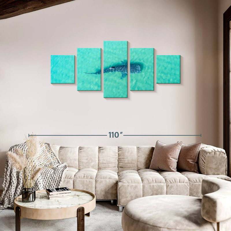 La Paz Whale Shark, 36" H x 80" W