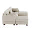 Canapé modulaire en velours côtelé Maelina -107665275-107665278