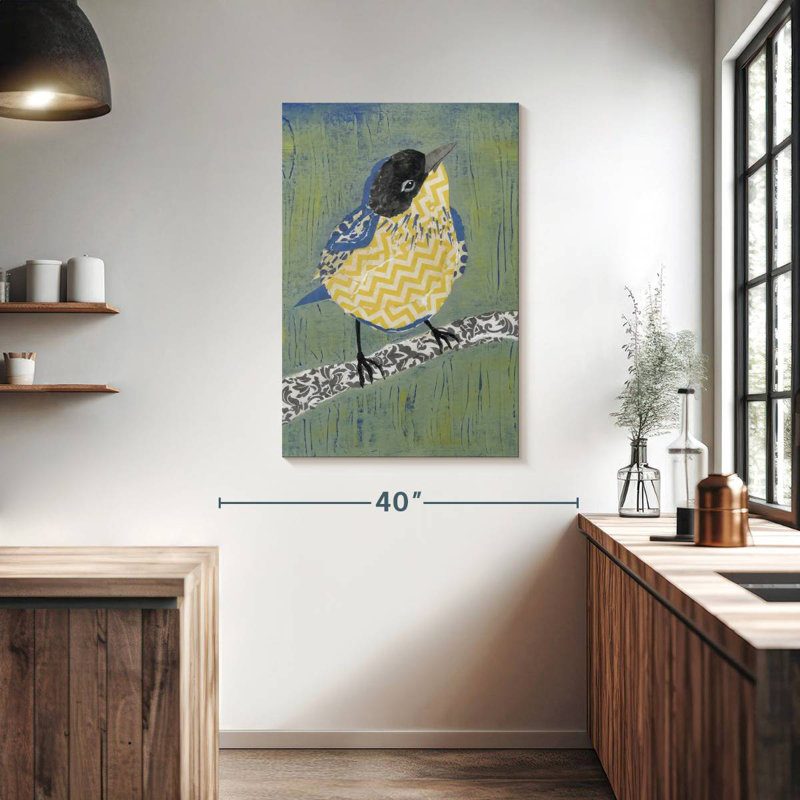 Brampt Patchwork Wren II, 39" H x 26" W