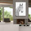 Toile épique Graffiti «Equine Portrait Sketch 1» par Annie Warren, art mural 40 po x 54 po-327402707