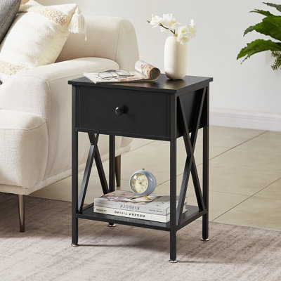 Table de bout avec rangement Schreffler