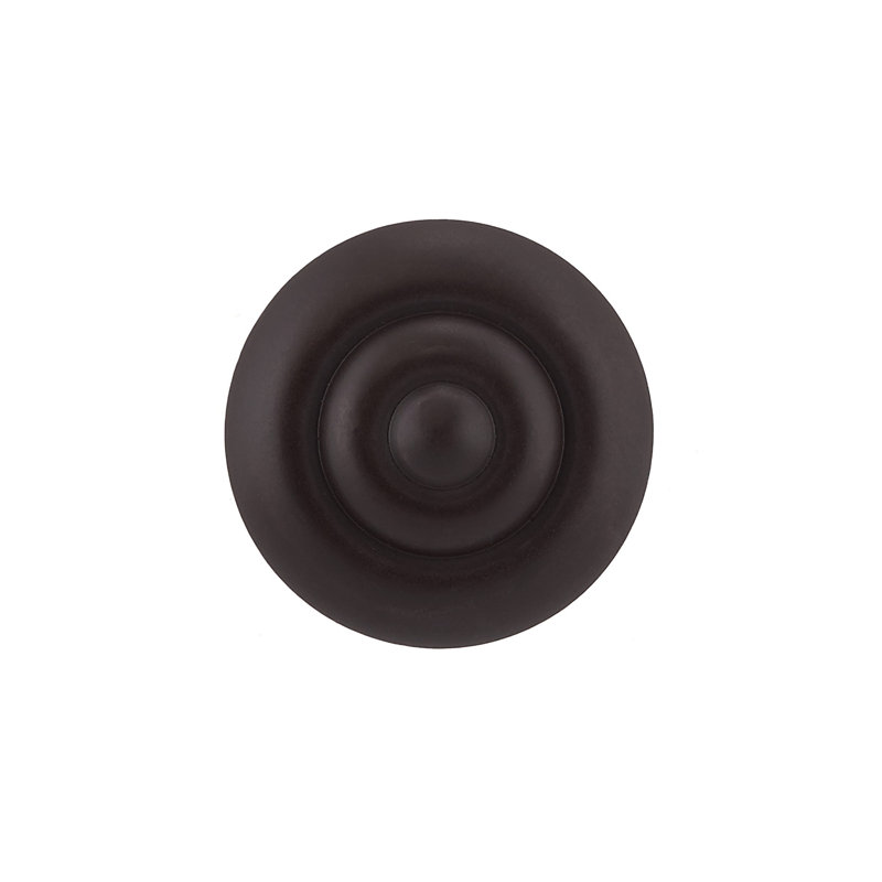 Poignée ronde 1 1/4" de diamètre Expression, Rouille martelée
