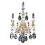 Renaissance 3 - Light Candle Wall Light-37554542-37554555