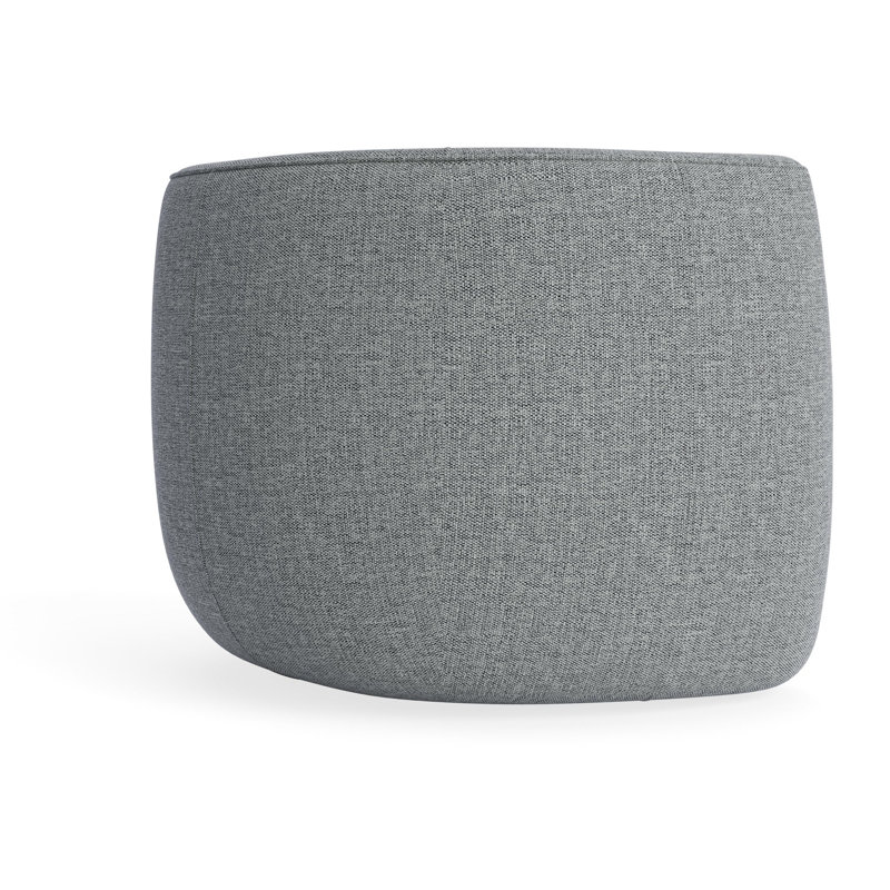 MTO - Council Swivel Lounge Chair, Kvadrat Guest Gray Blue