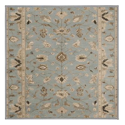 Tapis turc gris lavable à la machine