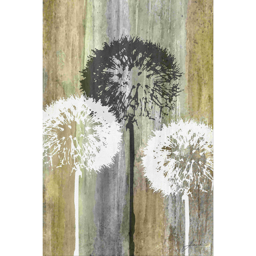 " Rustic Garden II " by James Burghardt Painting Print Gracie Oaks 