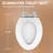 Slow Close Elongated Toilet Seat and Lid