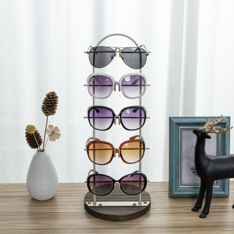 Metal 5 Compartment Makeup Organiser
