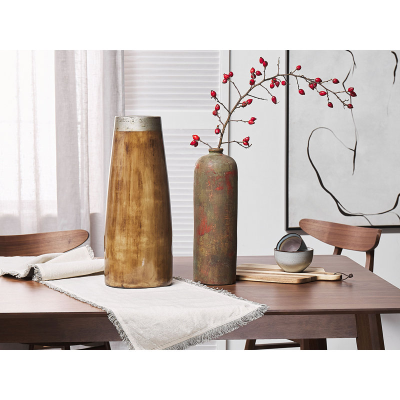 Caulksville Handmade Terracotta Floor Vase