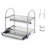 Stainless Steel Two Tier Dish Rack