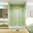 Frameless Double Sliding Shower Door, 44-48 In. W X 74 In. H, 5/16 In. Tempered Glass, Brushed Gold Finish | Gift Idea-122611861