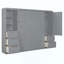 Lit escamotable avec armoire, tiroirs et tablettes Murphy