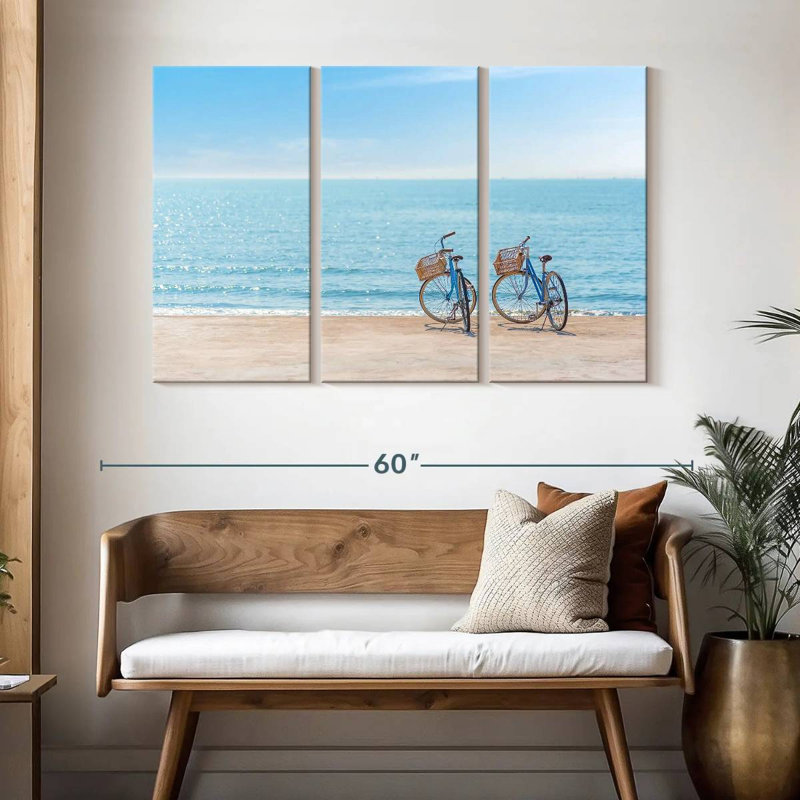 Mehar Beachside Bicycles, 32" H x 50" W