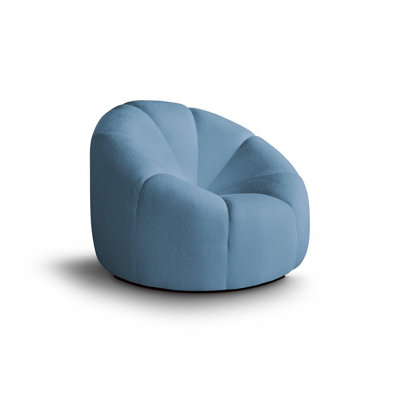 Coumas Upholstered Swivel Accent Chair