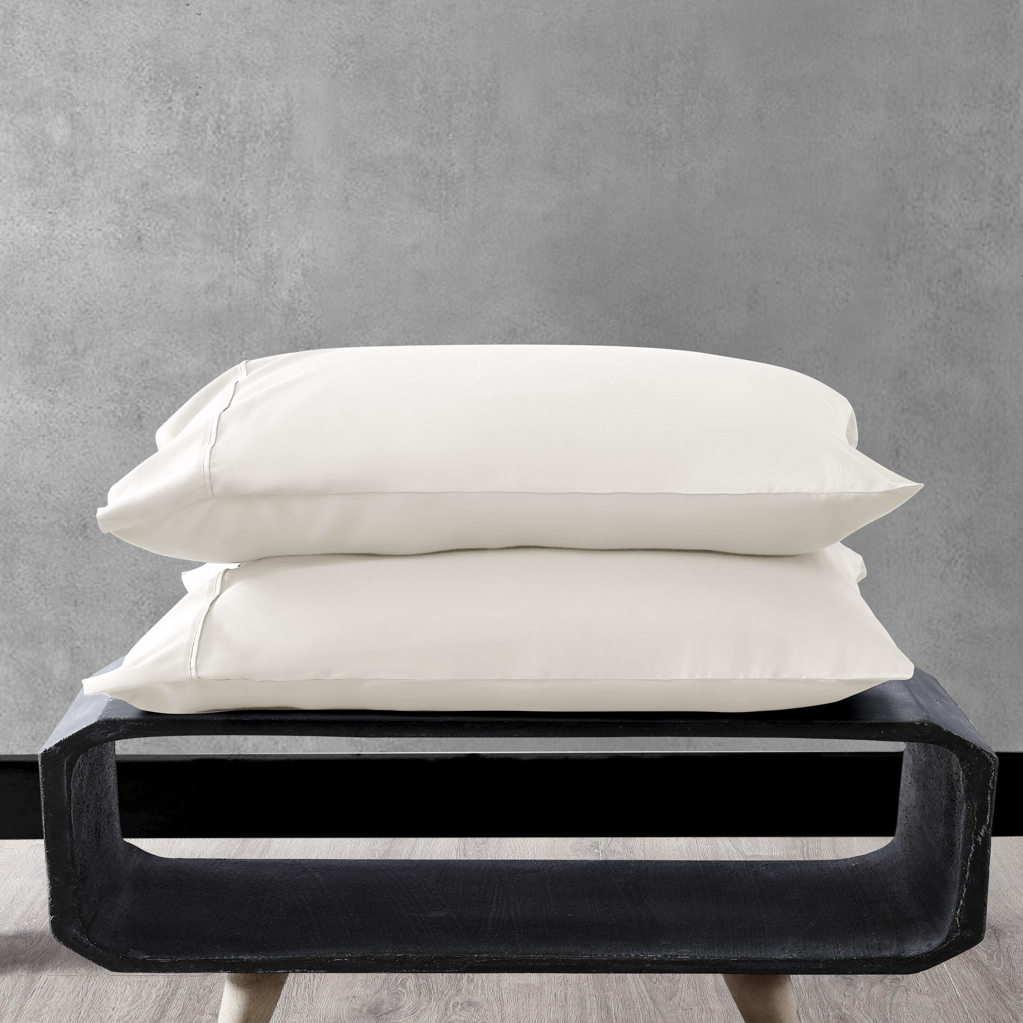 Laflin Sateen - Set of 2, White, King