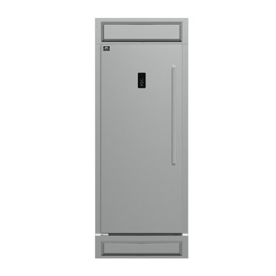 Congélateur à gauche Forno Fortezza 32 po avec ensemble de garniture, refroidissement sans gel total, congélation rapide, commandes numériques, machine à glaçons automatique