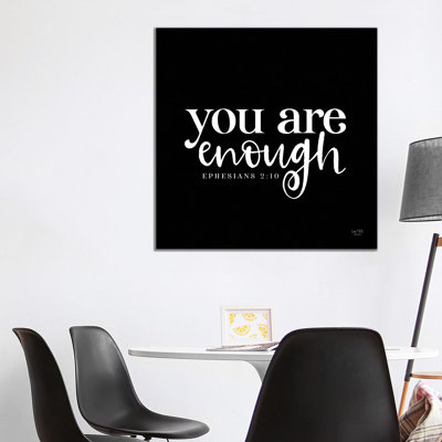 You Are Enough - Print on Canvas